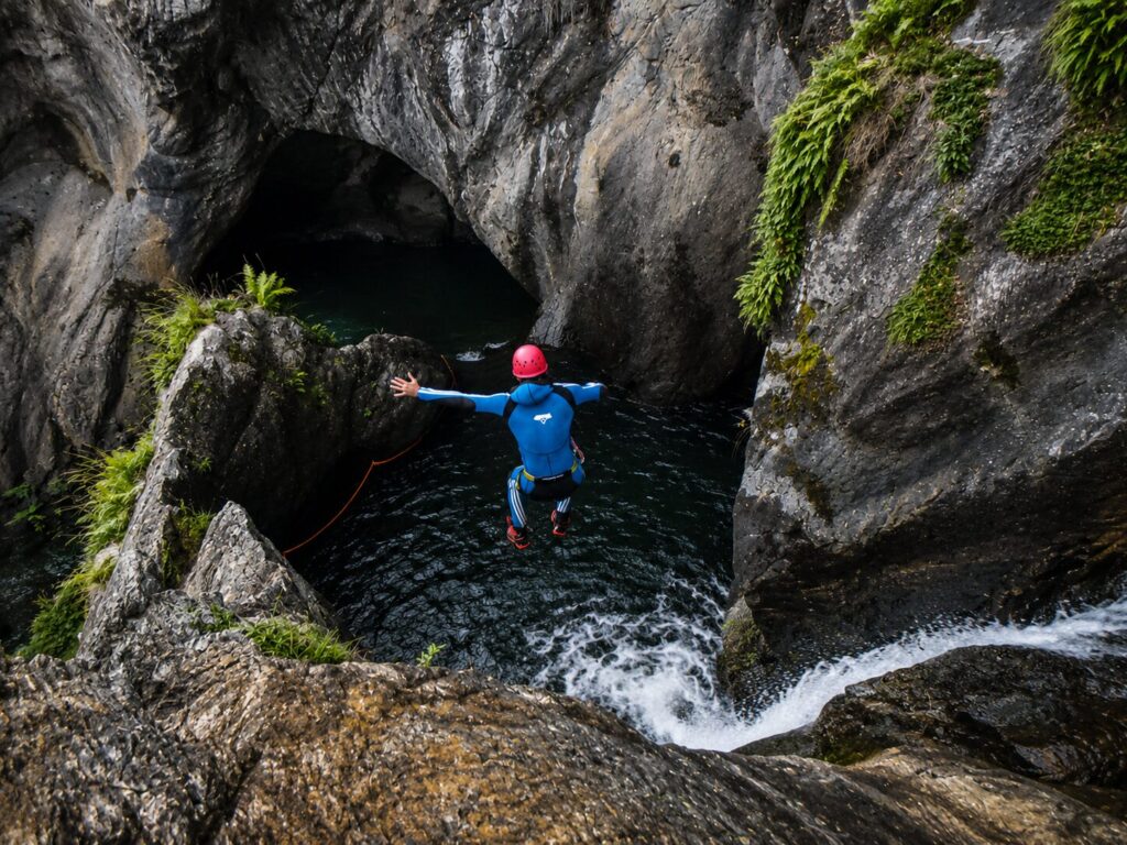Sprung ins Wasser