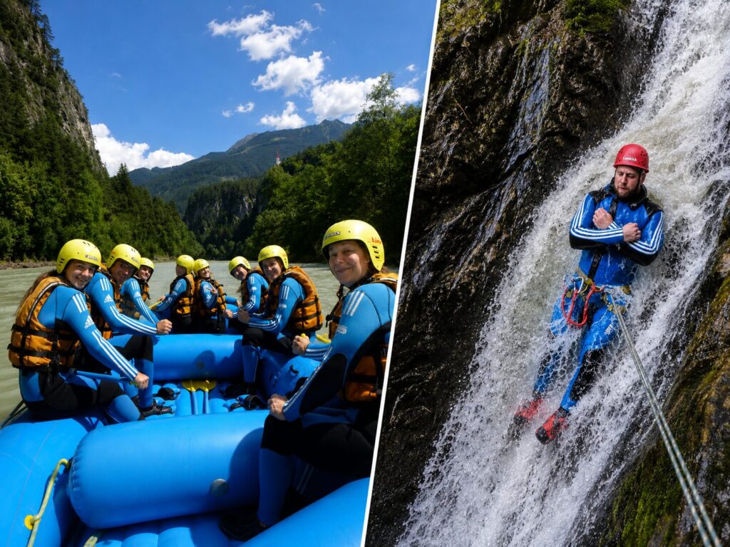 Kombitour Rafting Canyoning